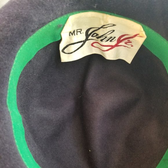 John Jr Blue Felt Hat